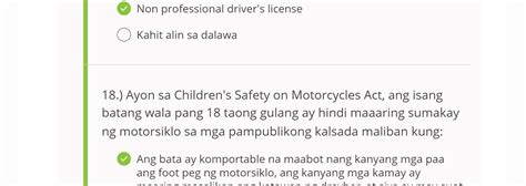 cde exam questions 18.) maaaring isuspinde ang rehistro ng .